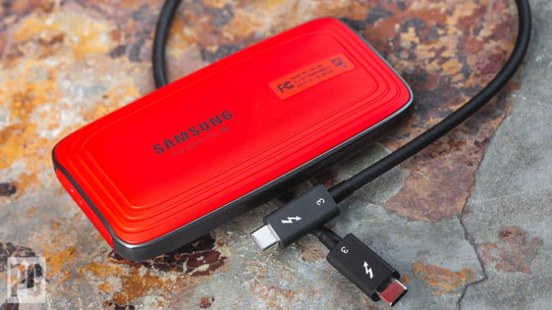 samsung x5 thunderbolt 3 portable ssd 800x450 - Discos Duros Externos